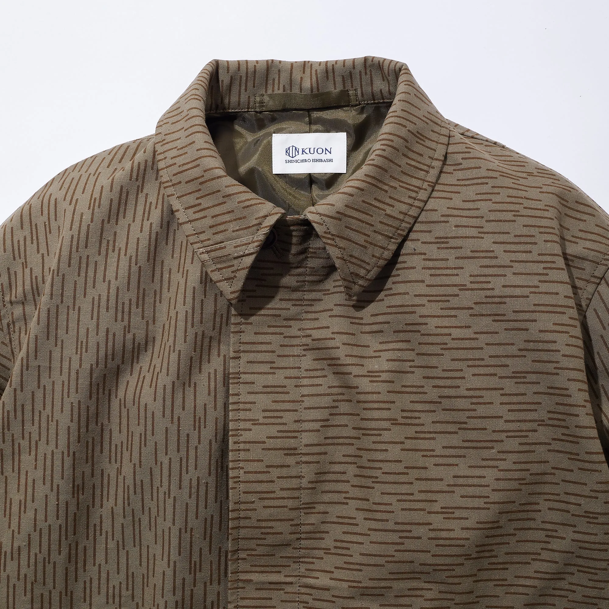 Vintage Military Tent Harrington Jacket (Raindrop Camo) sold by Kuon product image thumbnail 4