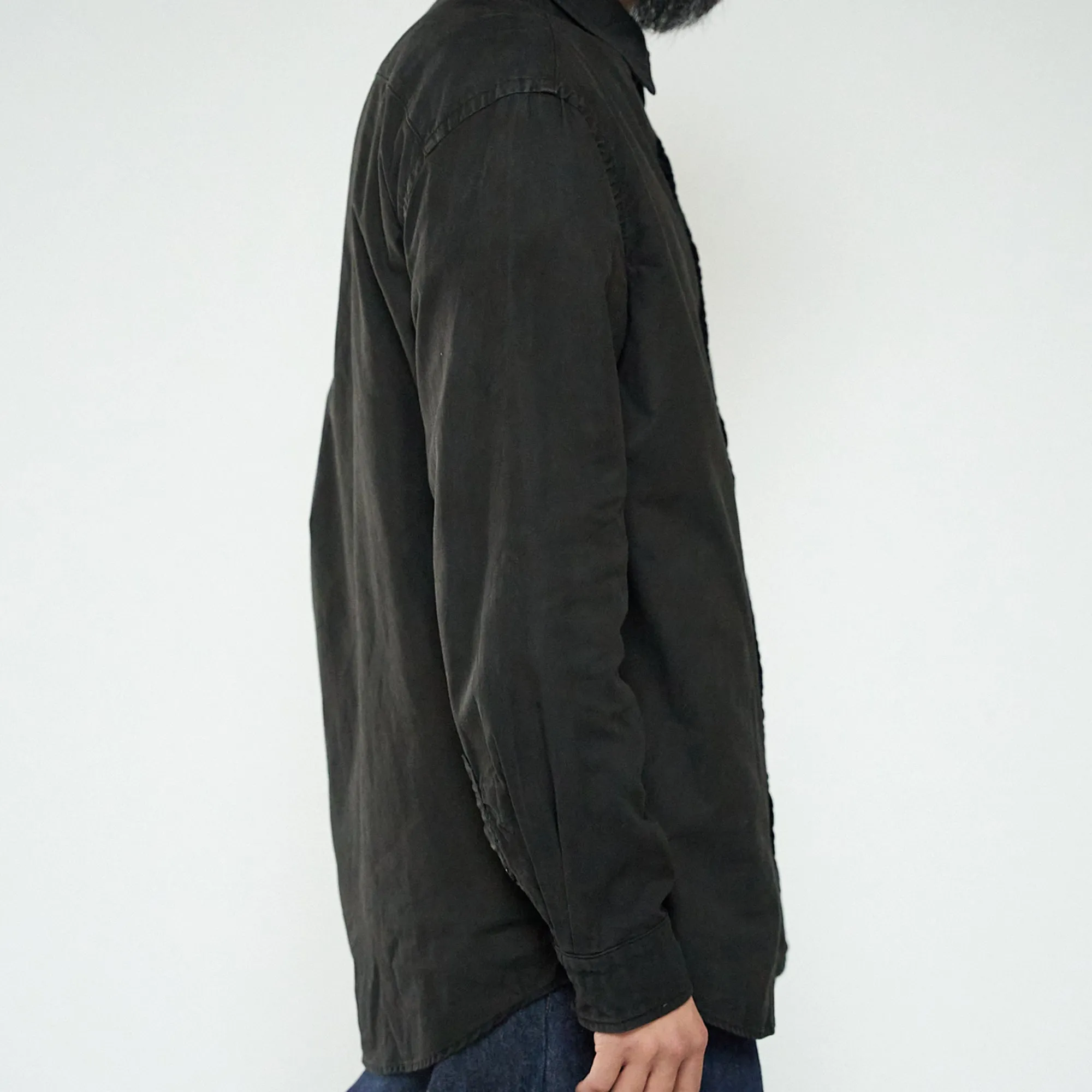 Regular Collar Shirt-Sumizome Dark- sold by Kuon product image thumbnail 2