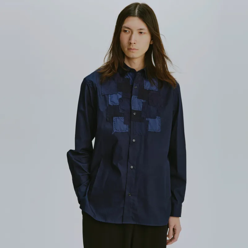 Regular Collar Tux Shirket sold by Kuon