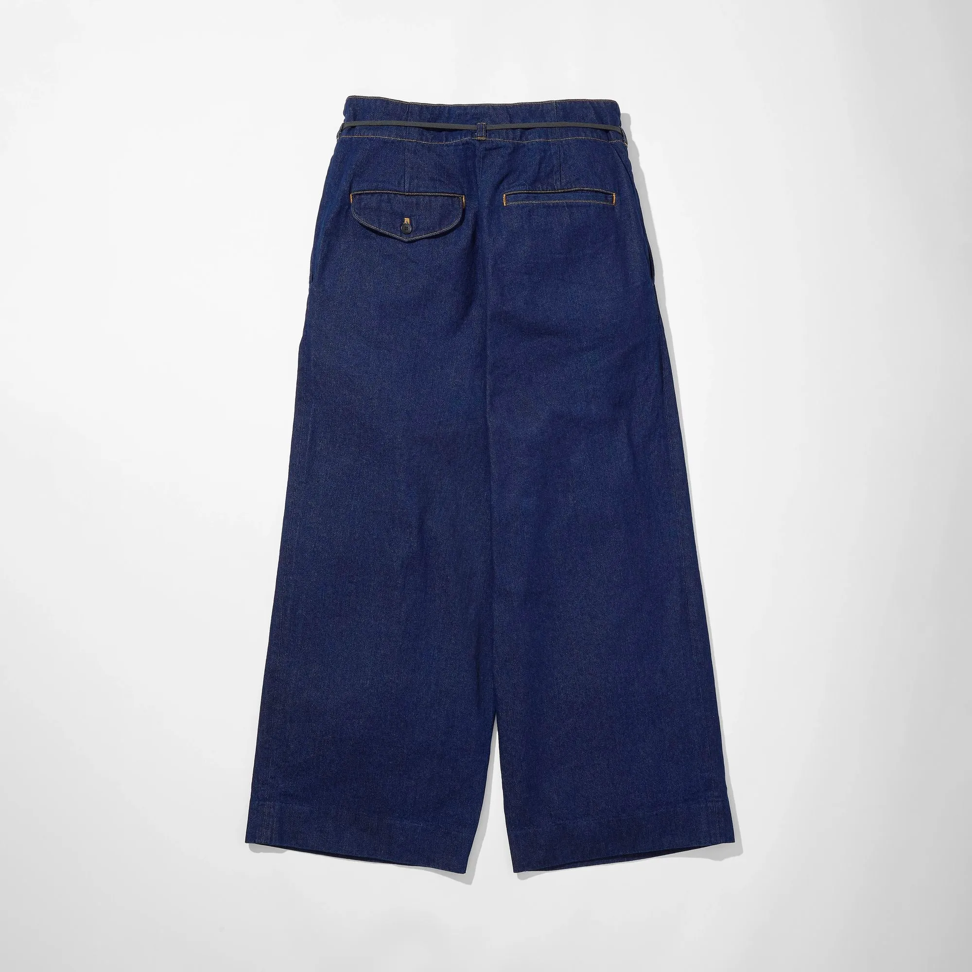 Denim Hakama Tapered Trousers sold by Kuon product image thumbnail 3