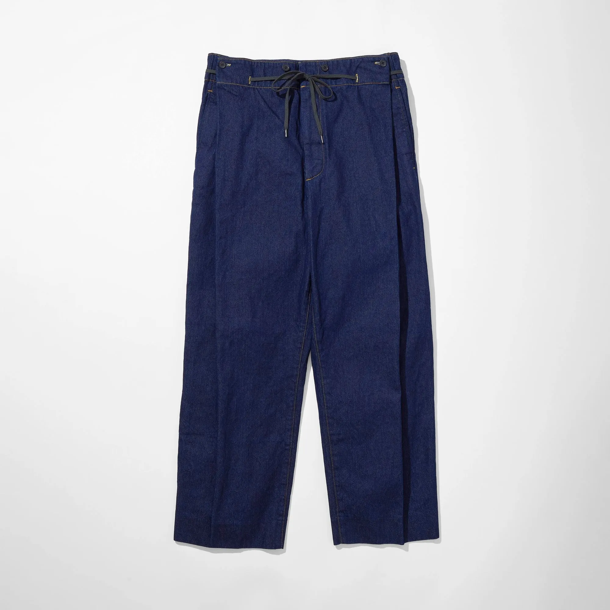 Denim Hakama Tapered Trousers sold by Kuon product image thumbnail 2