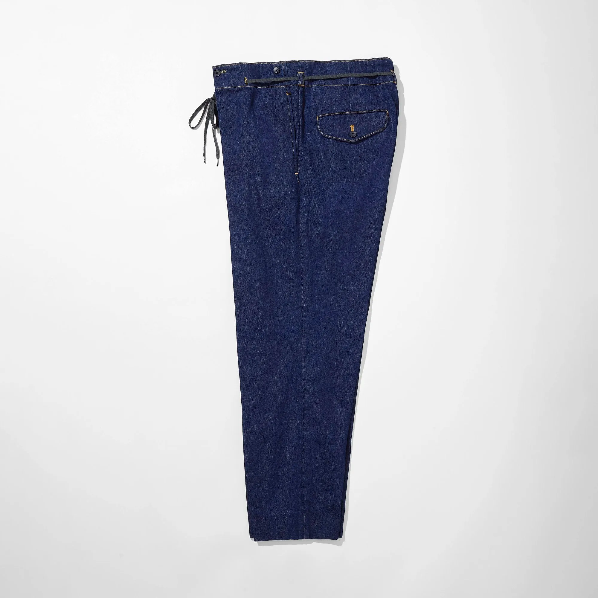 Denim Hakama Tapered Trousers sold by Kuon product image thumbnail 4