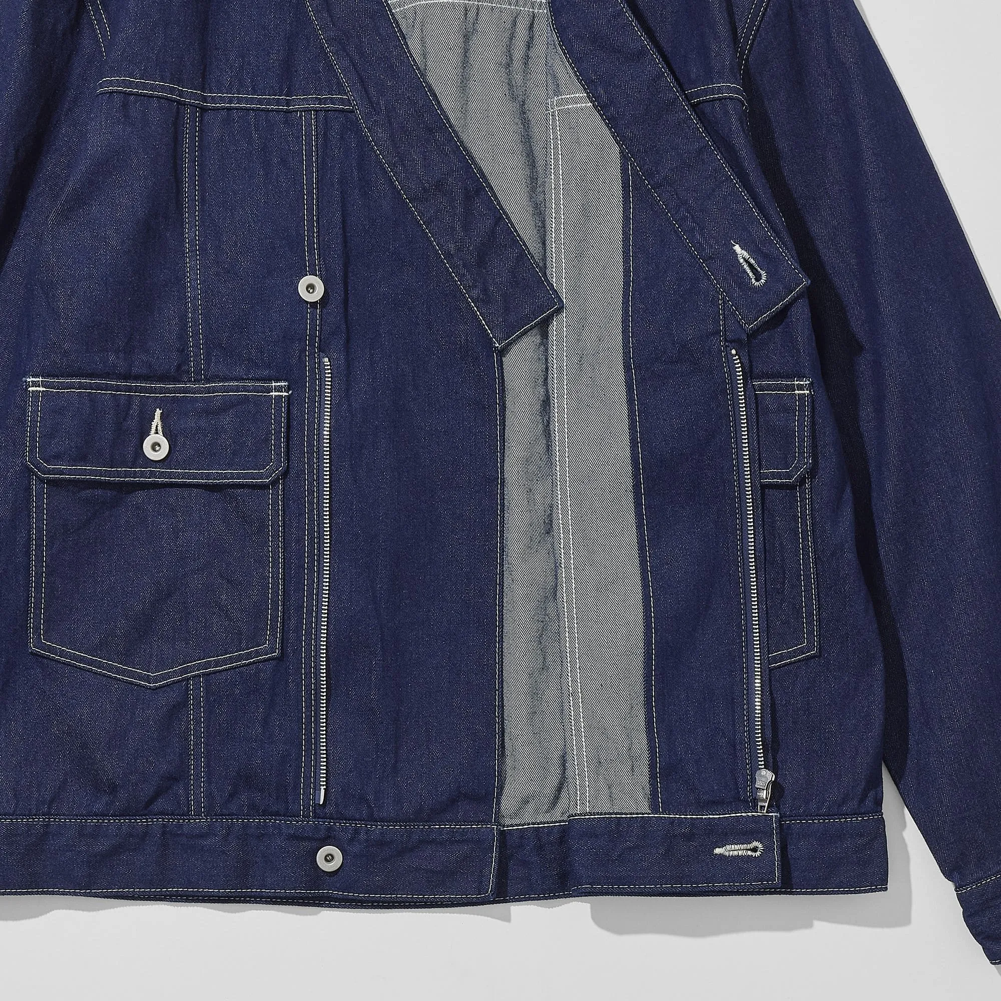 Kimono Trucker Jacket -Denim- sold by Kuon product image thumbnail 4