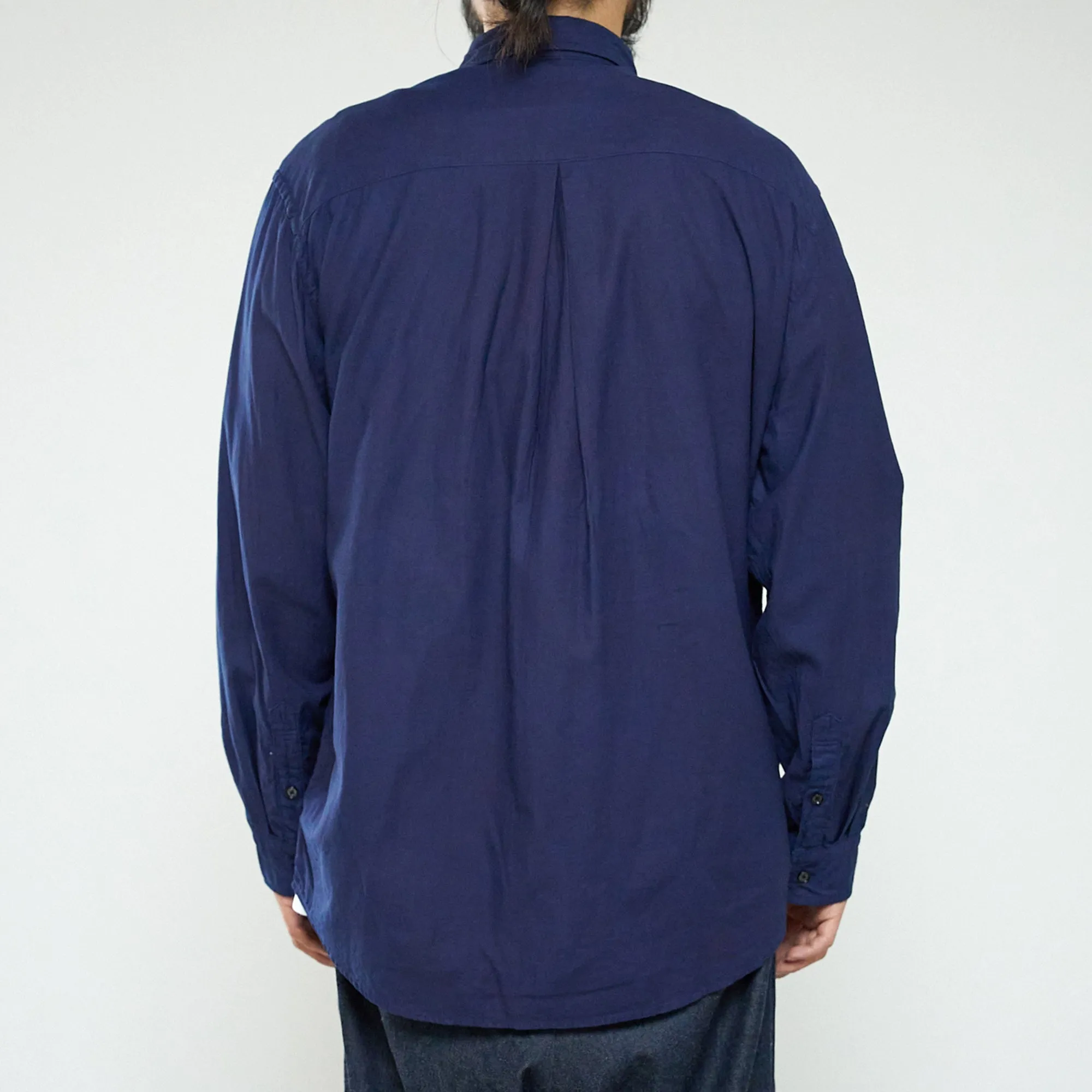 Regular Collar Shirt-Aizome Dark- sold by Kuon product image thumbnail 3