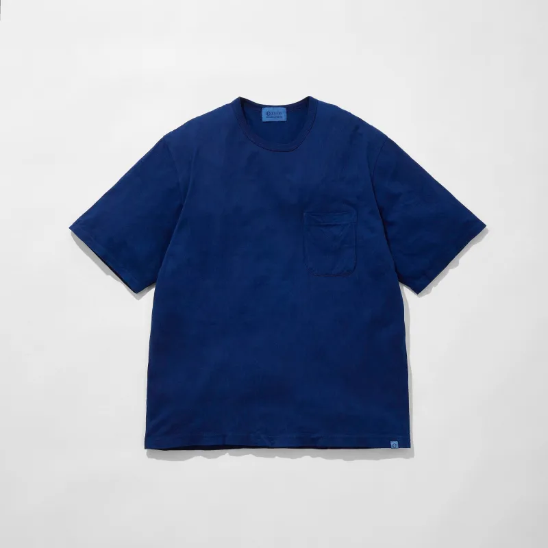 Aizome Pocket Tee sold by Kuon