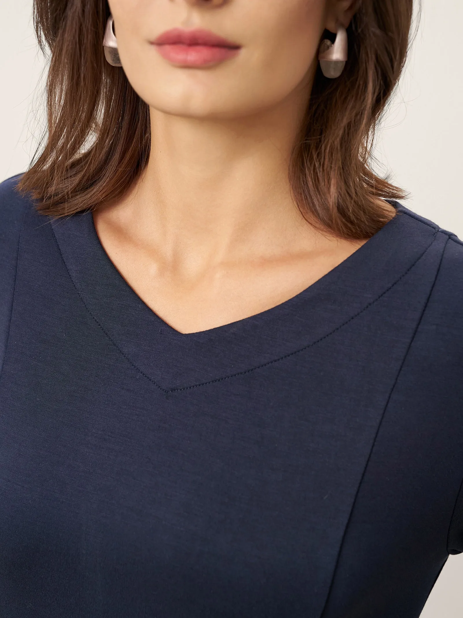 Pleated Waist Midi Dress BEATRICE sold by Lintico product image thumbnail 5