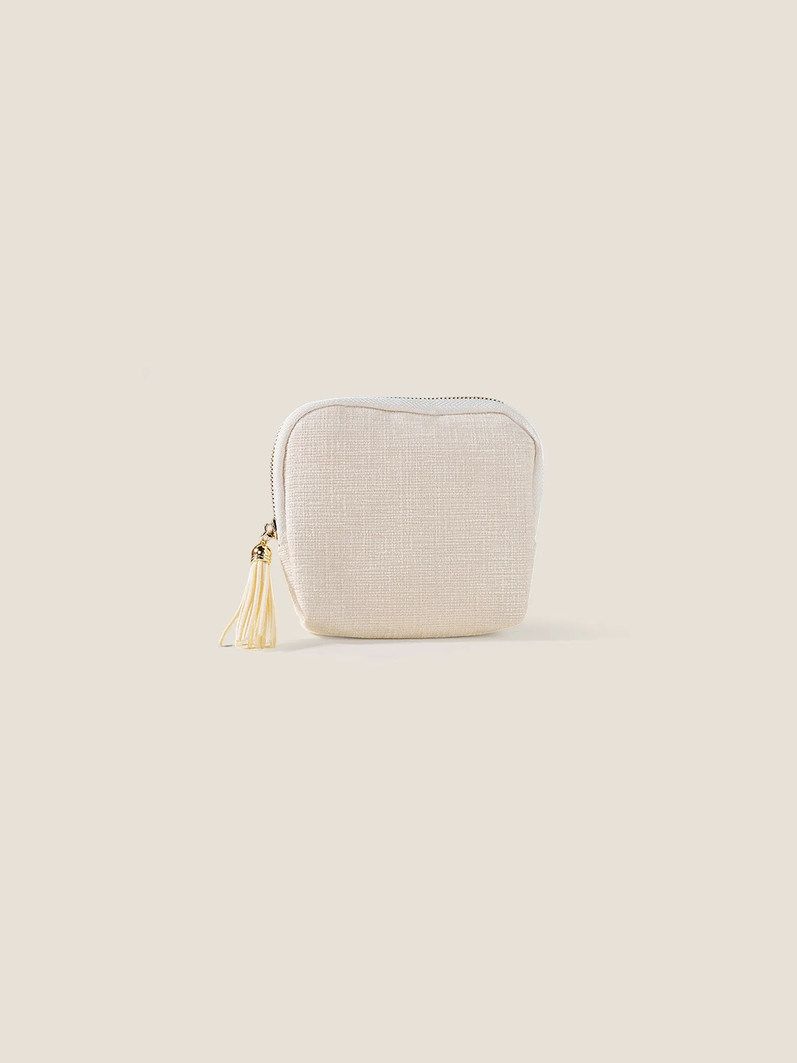 Velvet Fringed Zipper Jewelry Storage Bag sold by Lintico