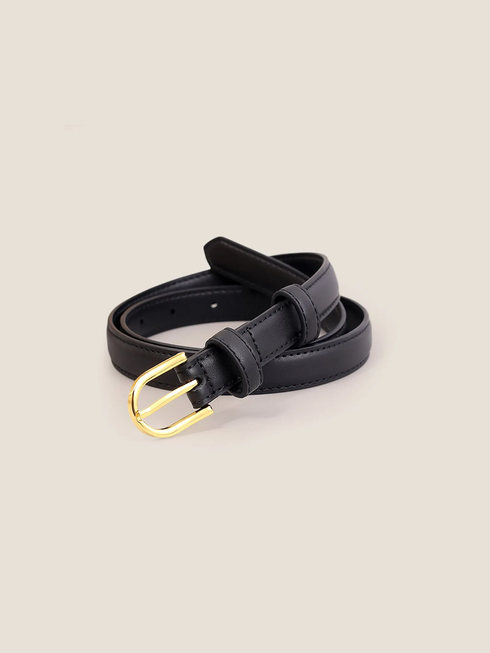 Premium Cowhide Belt With Retro Electroplated Alloy Buckle sold by Lintico product image thumbnail 2
