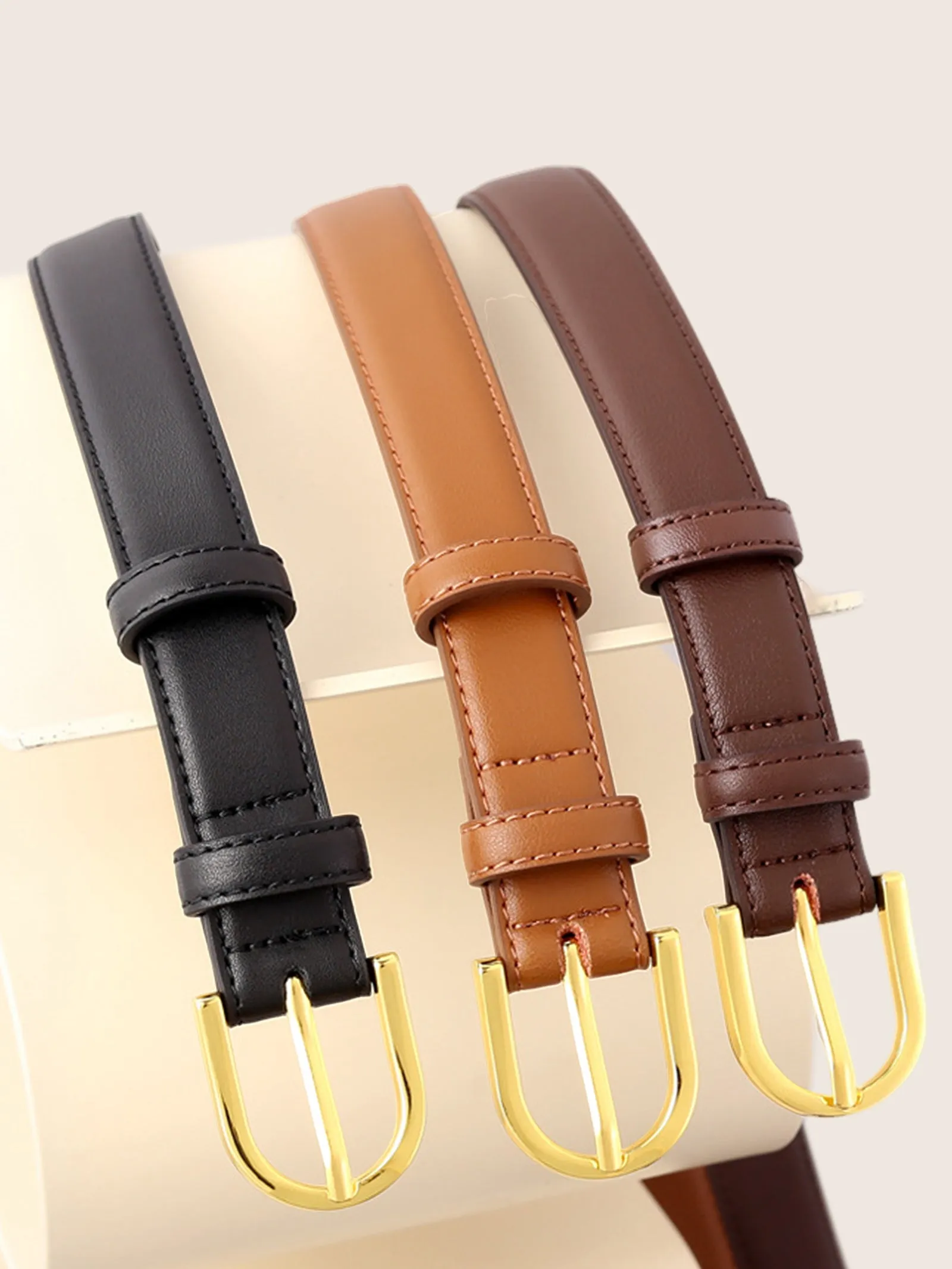 Premium Cowhide Belt With Retro Electroplated Alloy Buckle sold by Lintico product image thumbnail 4