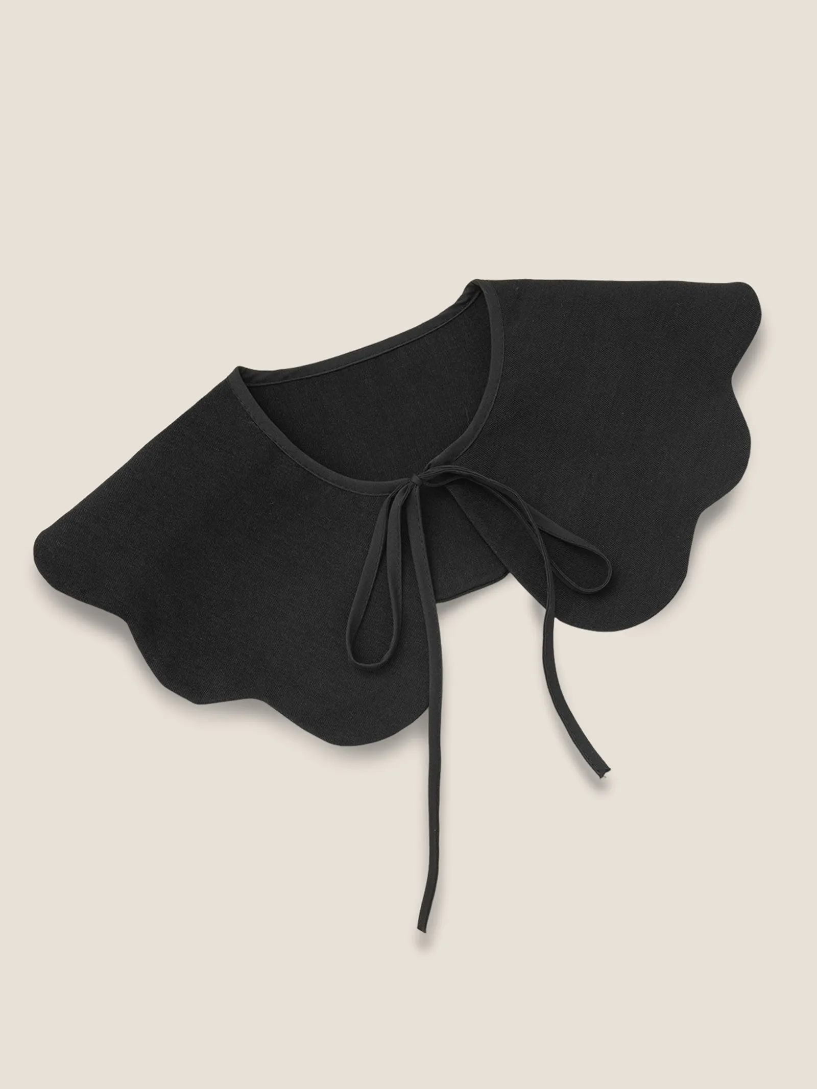 Peter Pan Collar With Tie Decorative Collar sold by Lintico product image thumbnail 2