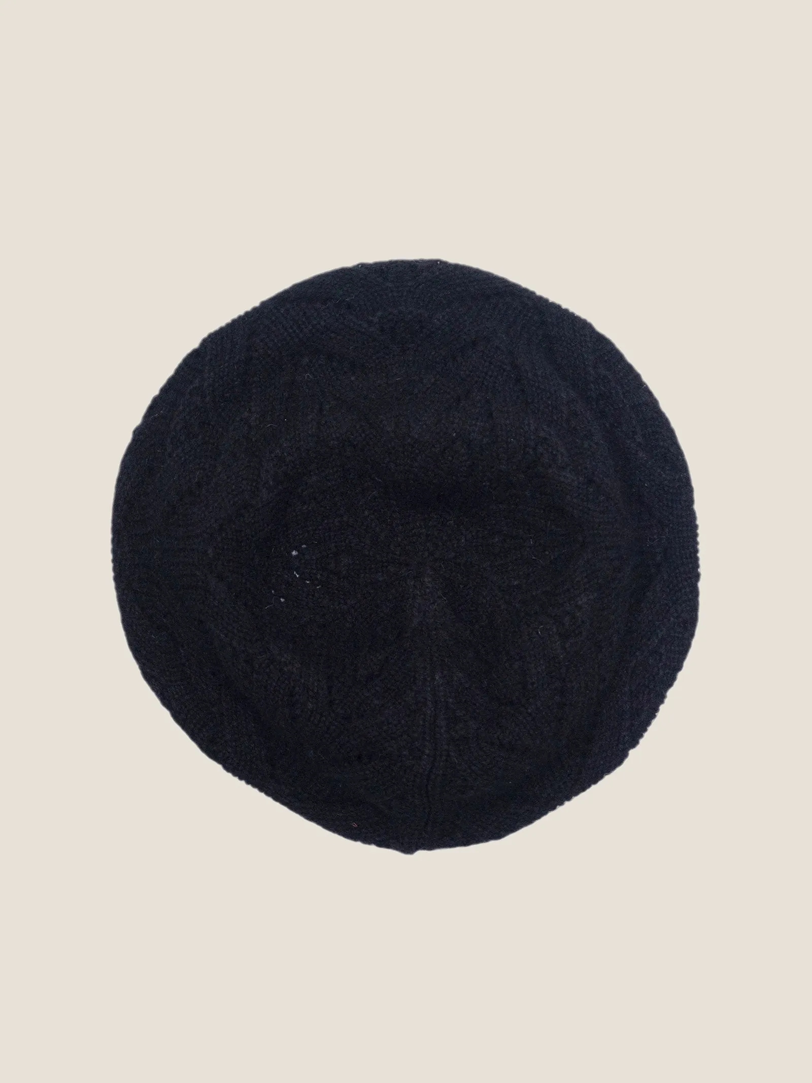 100% Wool Hand-Knit Beret sold by Lintico product image thumbnail 2