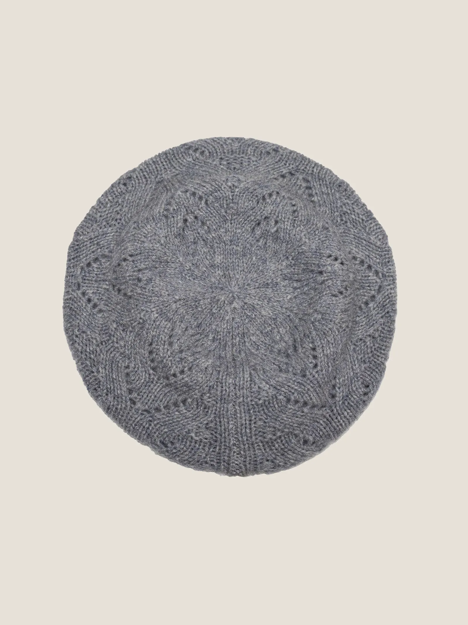 100% Wool Hand-Knit Beret sold by Lintico product image thumbnail 5