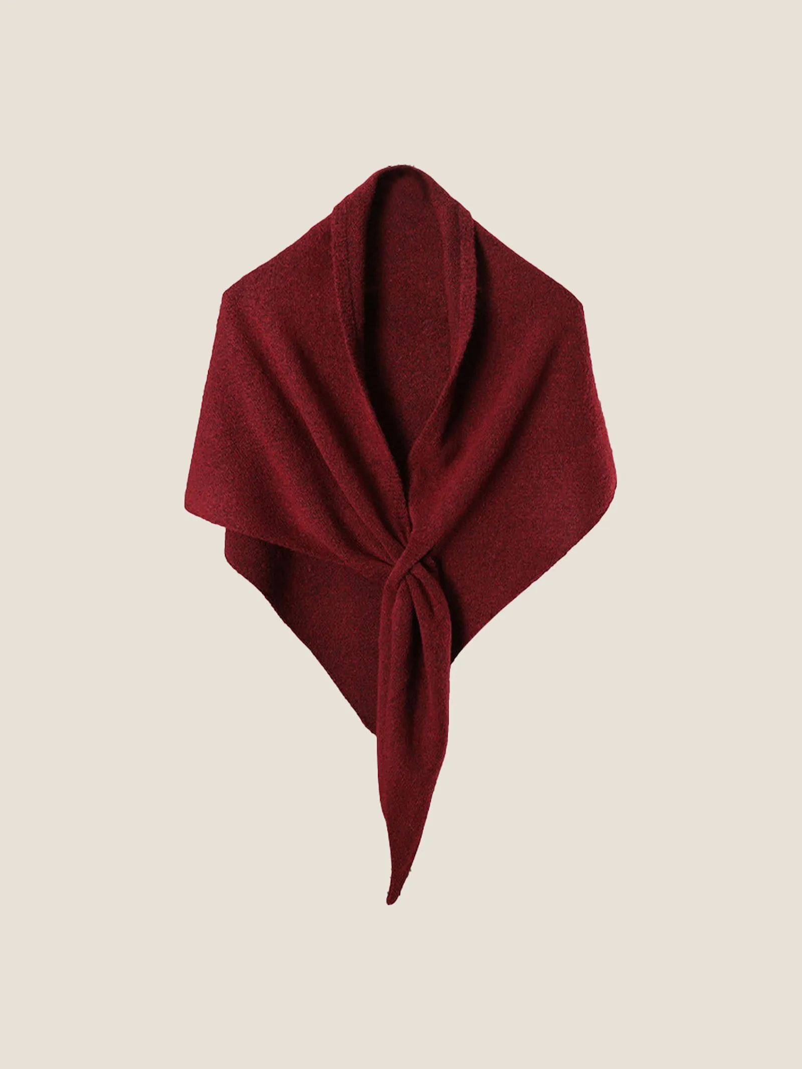 Wool Cross Style Shawl Scarf sold by Lintico product image thumbnail 4