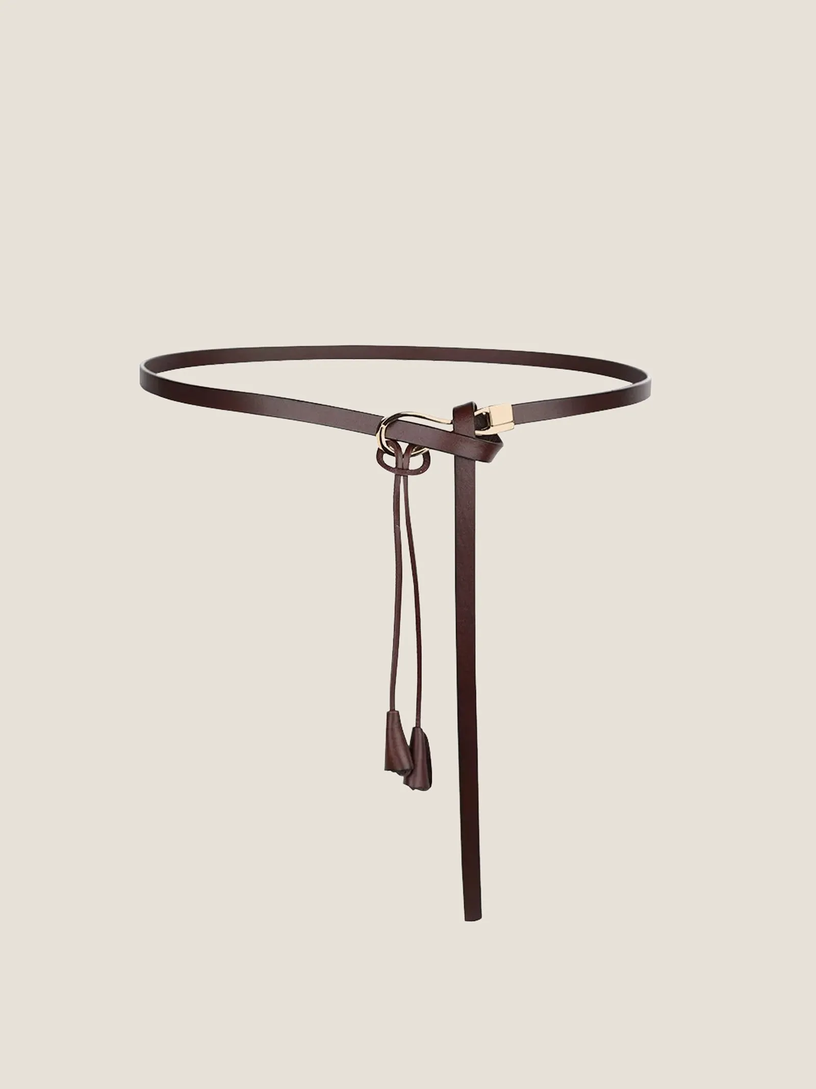 Recycled Leather Belt Versatile Styling For Dress And Blazer VIVETTE sold by Lintico product image thumbnail 2