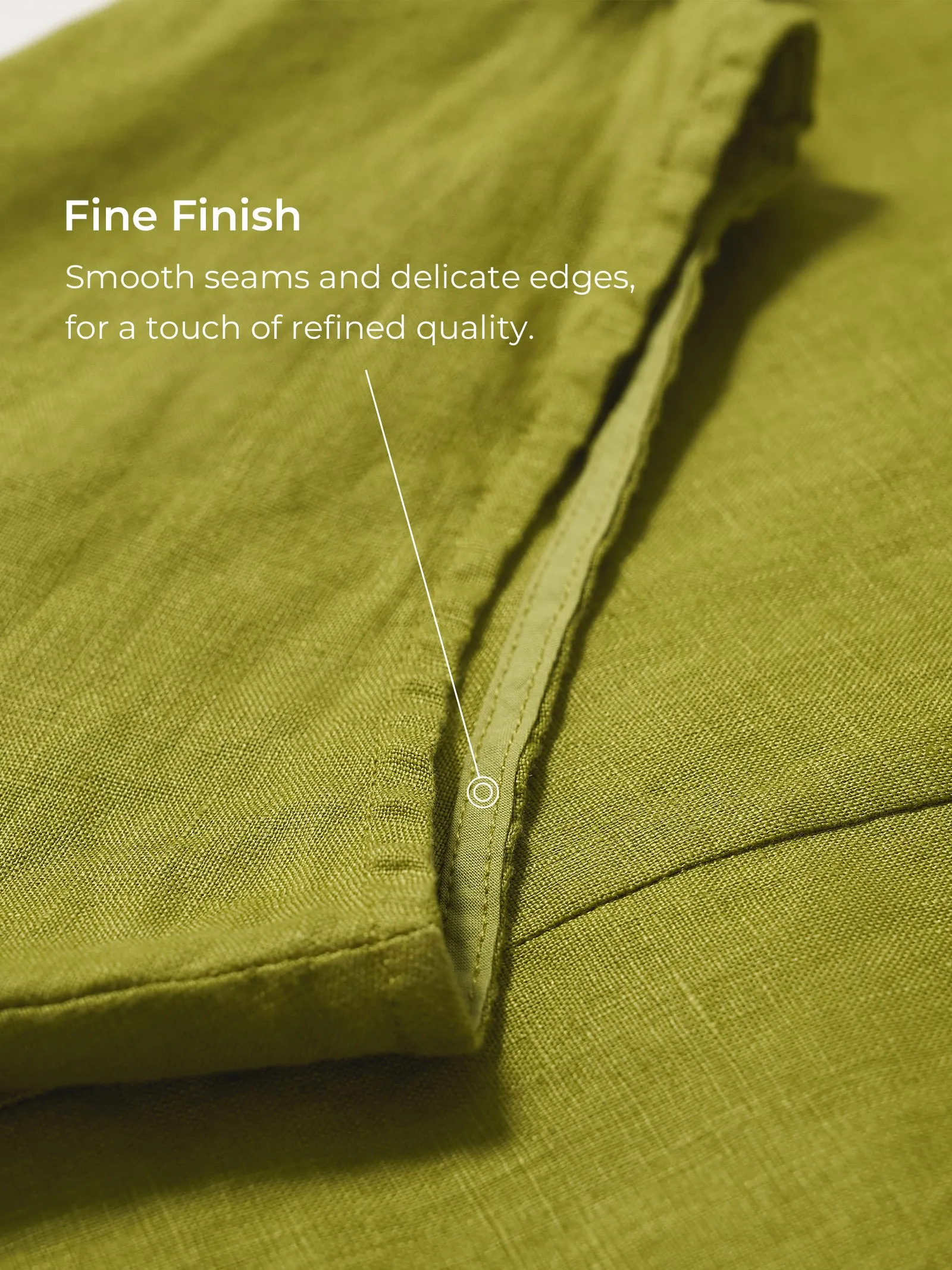 100% Linen Collared Cap Sleeve Top IVY sold by Lintico product image thumbnail 4