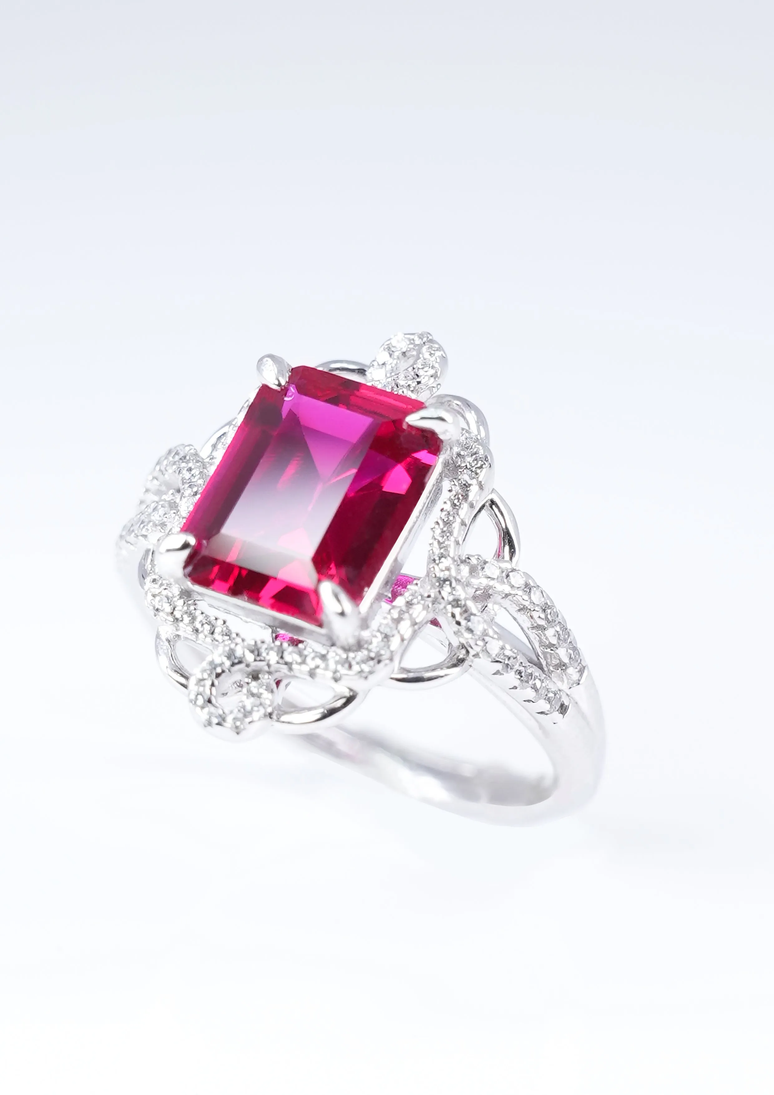 Exquisite Ruby Ring - Scarlet Serenade sold by Lintico product image thumbnail 5
