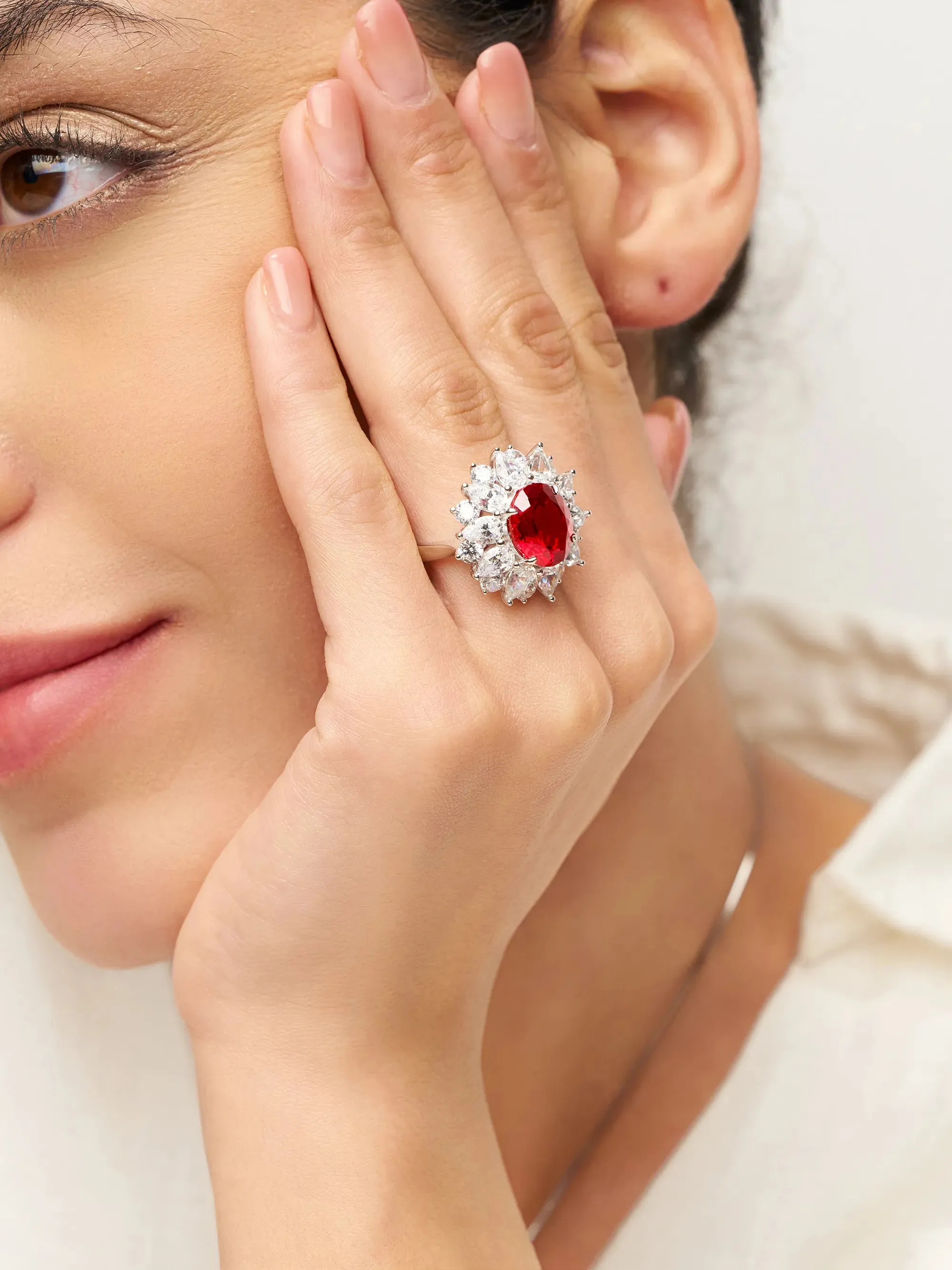Luxurious Ruby Ring - Crimson Treasure sold by Lintico product image thumbnail 3