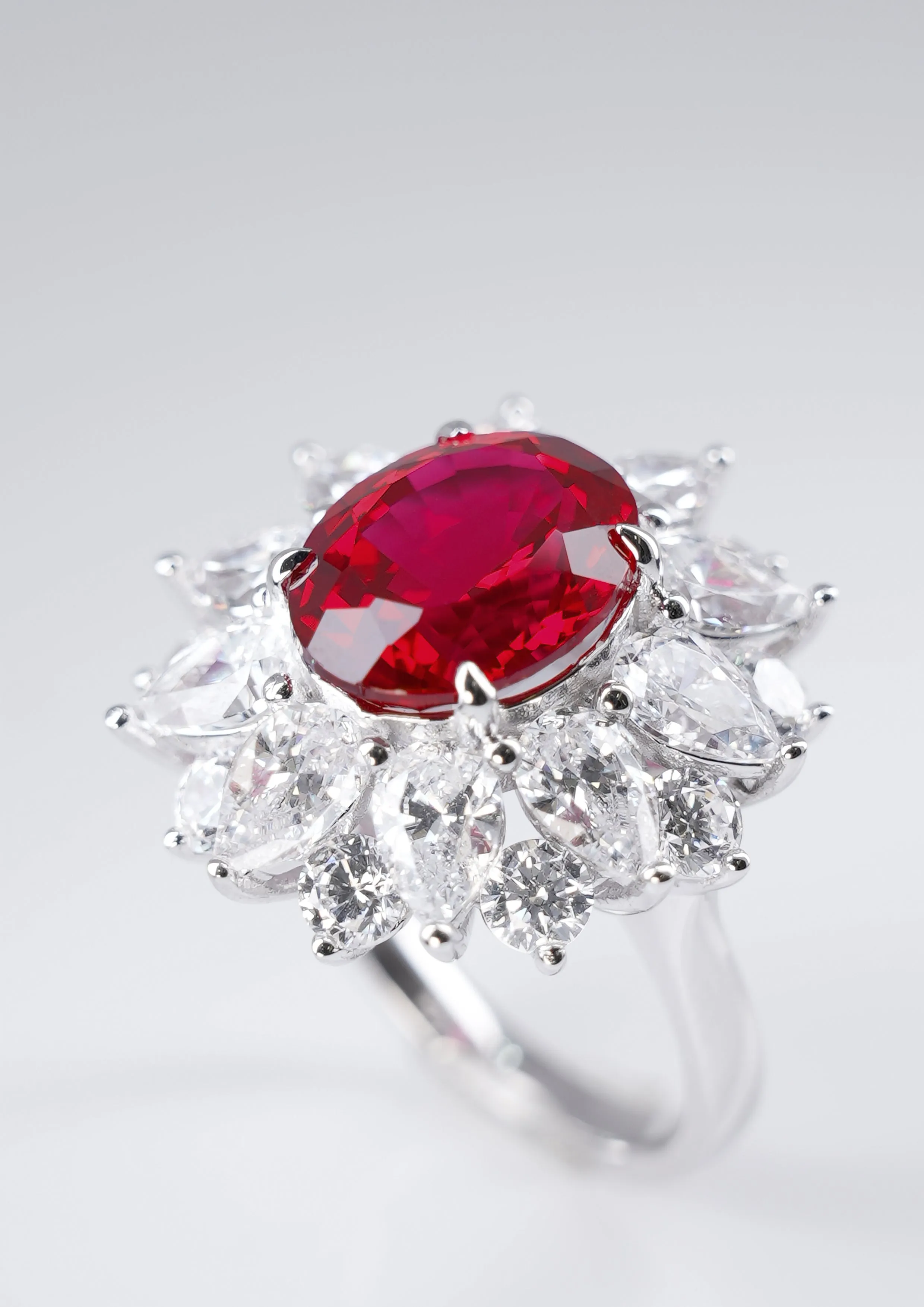 Luxurious Ruby Ring - Crimson Treasure sold by Lintico product image thumbnail 4