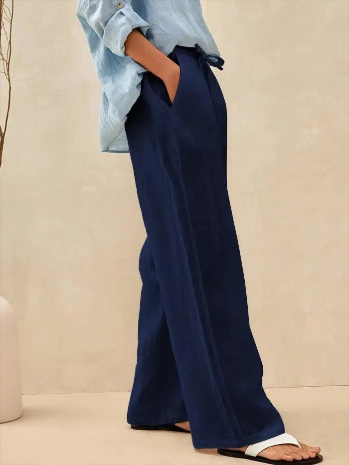 100% Linen Classic Pants LYON sold by Lintico product image thumbnail 2