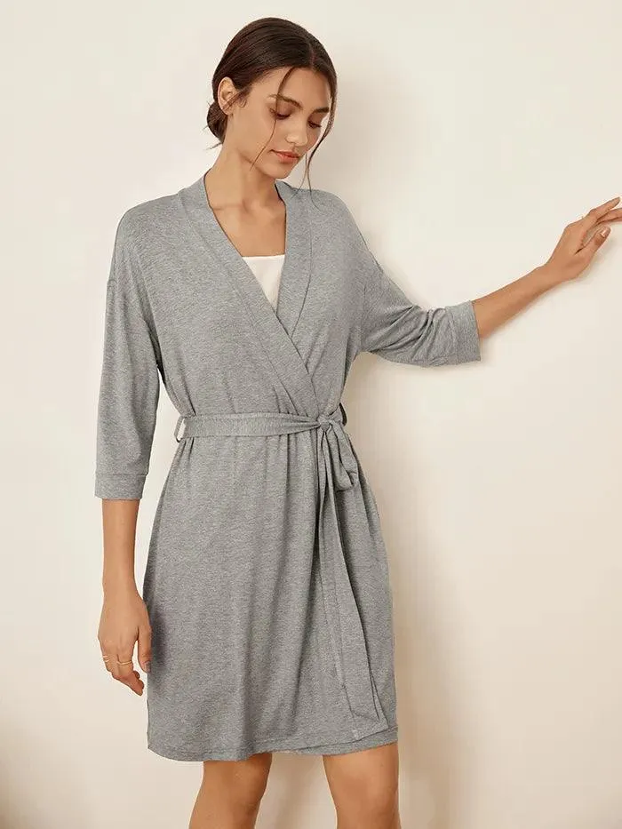 Bamboo Kimono Robe EVE sold by Lintico product image thumbnail 4