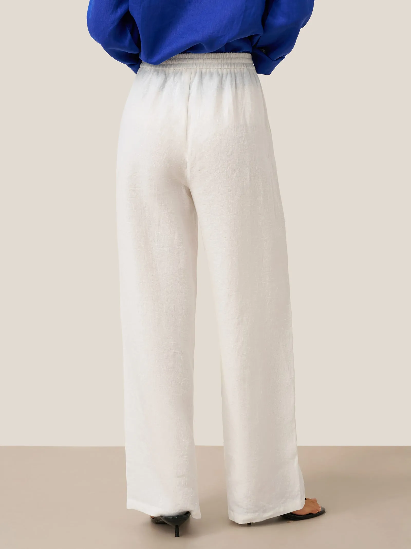100% Linen Classic Pants LYON sold by Lintico product image thumbnail 5