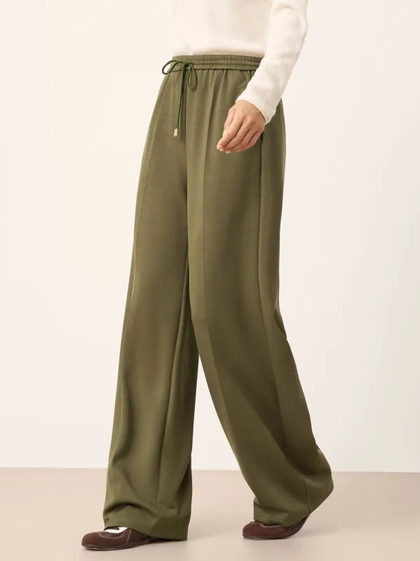 Drawstring Wide Leg Pants CHELSEA sold by Lintico