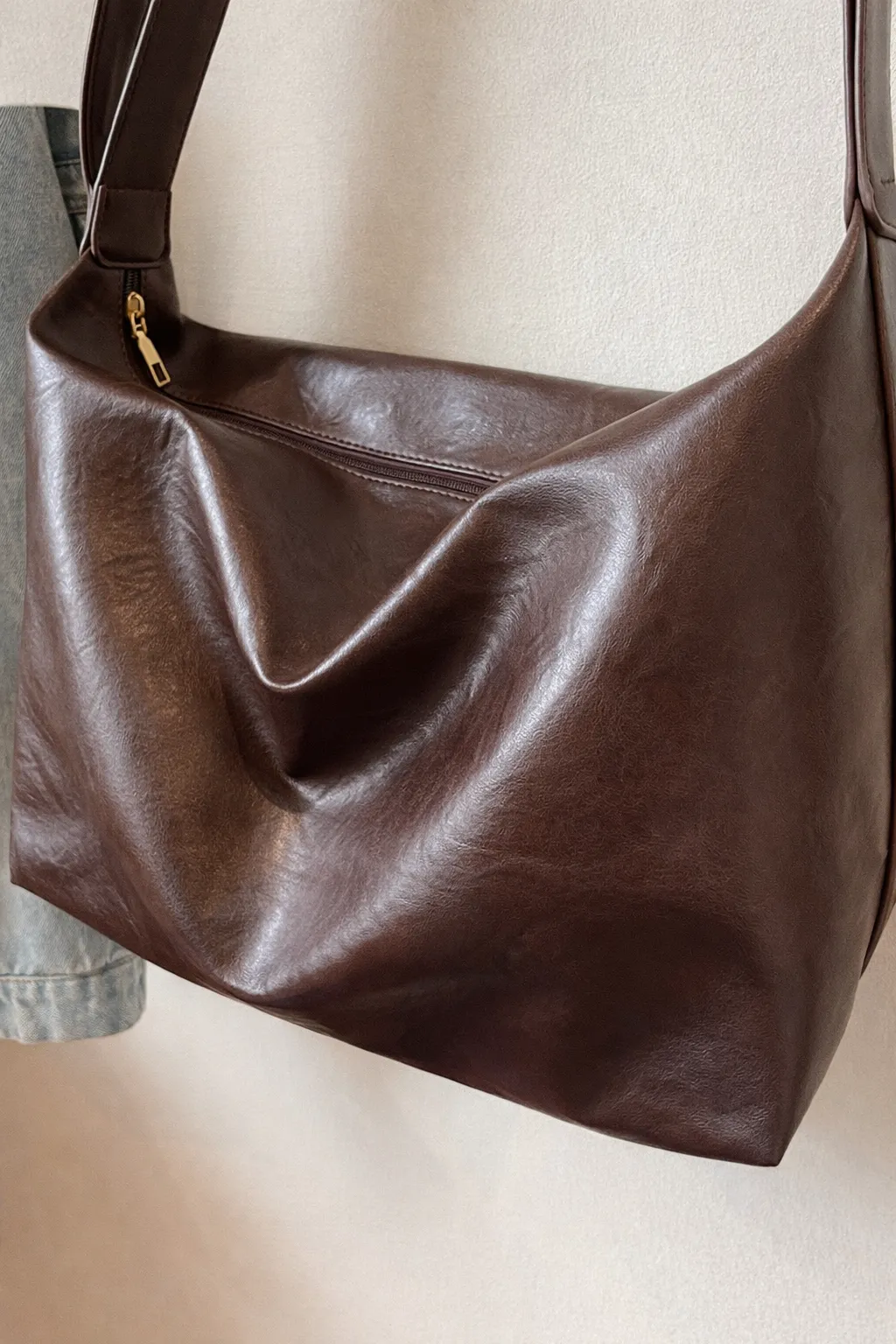 Vintage Large Capacity Crossbody Tote Bag sold by Lintico product image thumbnail 5