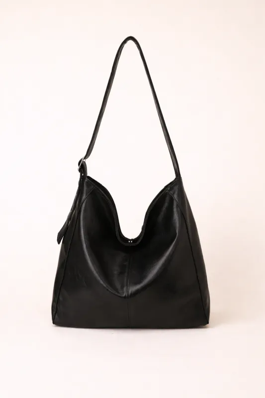 Slouchy Large Capacity Crossbody Shoulder Hobo Bag with Zipper sold by Lintico
