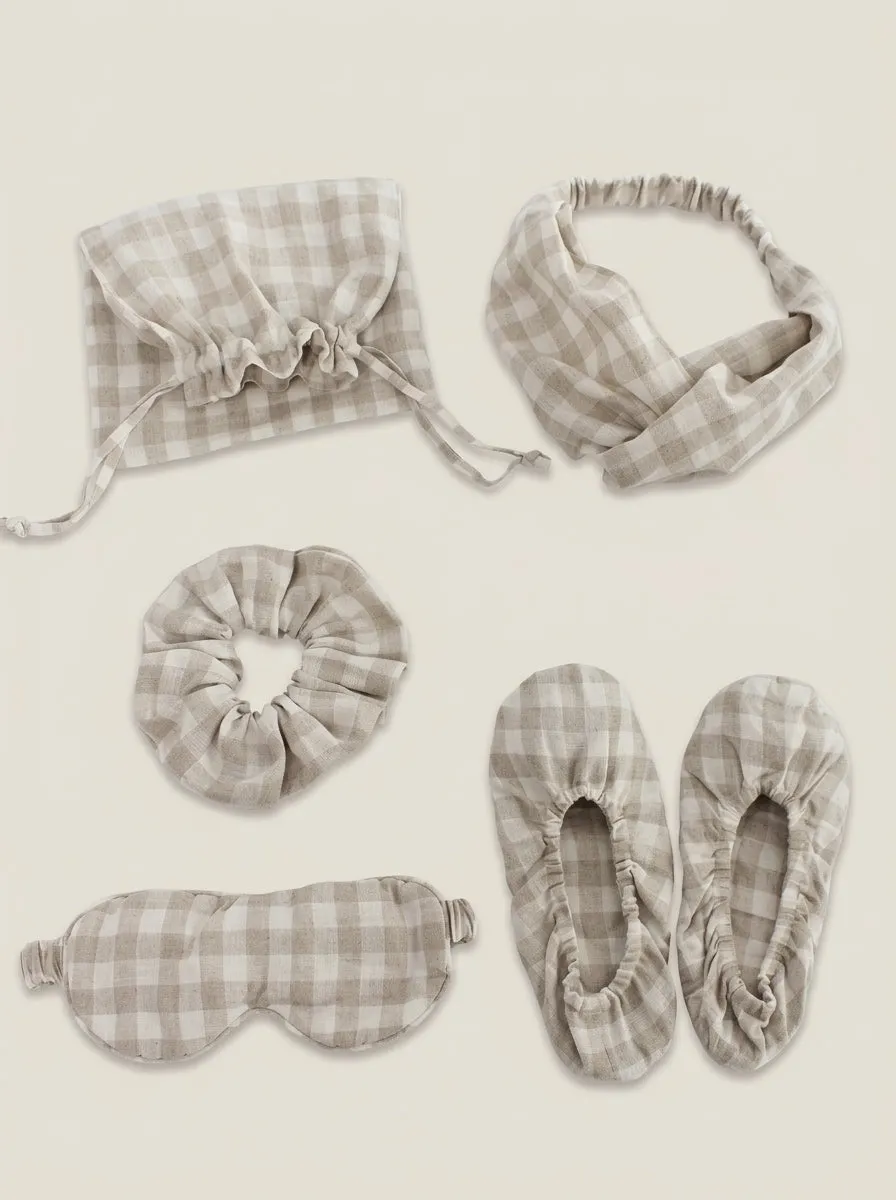 Linen Sleep and Travel Comfort Set sold by Lintico