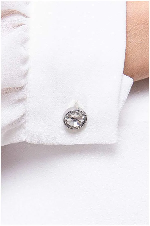 Rea Mini Blouse in White sold by Luna Fashion House product image thumbnail 5