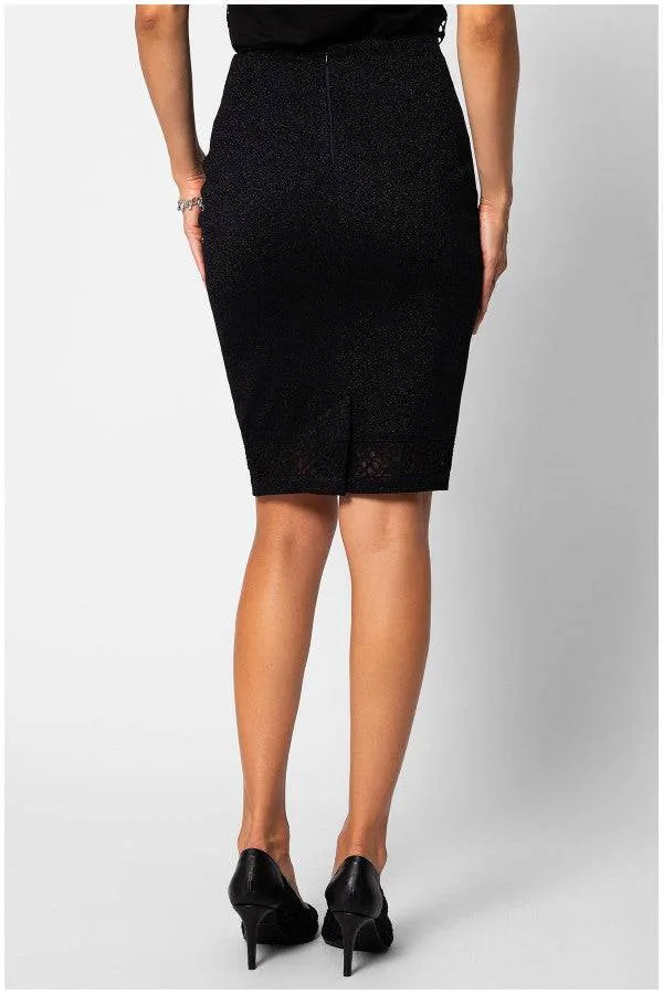 Jody Pencil Skirt in Black sold by Luna Fashion House product image thumbnail 2