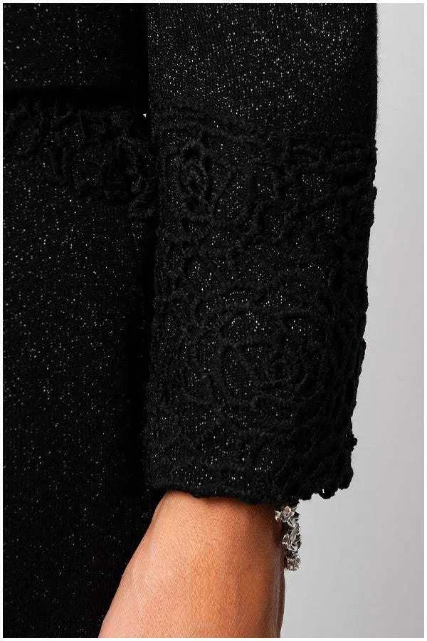 Jody Tailored Lace Blazer in Black sold by Luna Fashion House product image thumbnail 5