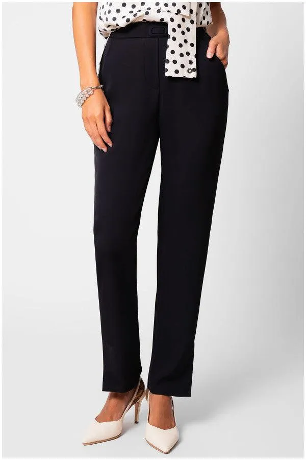 Teodora Travel Pants in Black sold by Luna Fashion House