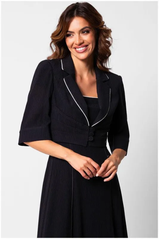 Rina Cropped Blazer sold by Luna Fashion House