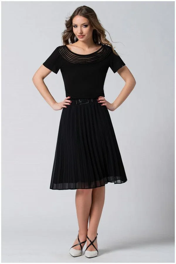 Lola Business Blouse in Black sold by Luna Fashion House product image thumbnail 3