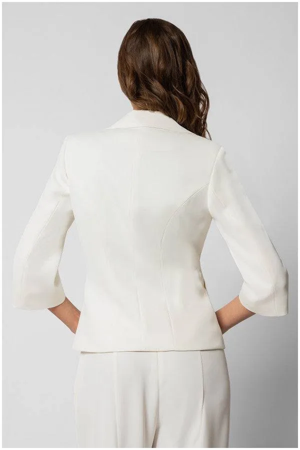 White Tailored Blazer, Alexa sold by Luna Fashion House product image thumbnail 2