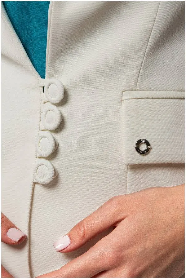 White Tailored Blazer, Alexa sold by Luna Fashion House product image thumbnail 5