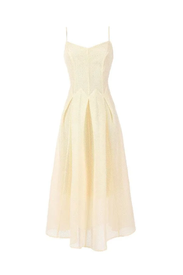 Nela Midi Dress in Ivory sold by Luna Fashion House product image thumbnail 4