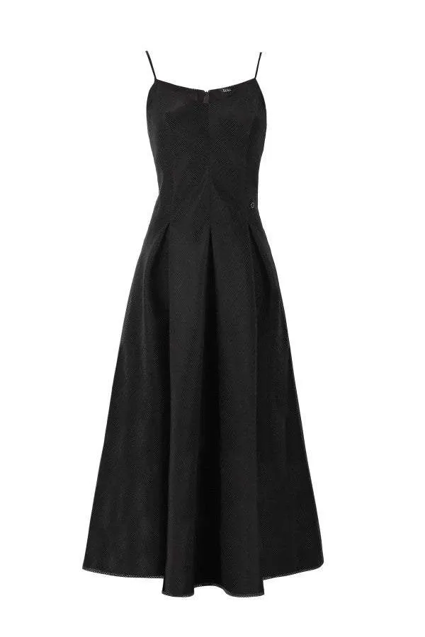 Nela Midi Dress in Black sold by Luna Fashion House product image thumbnail 4