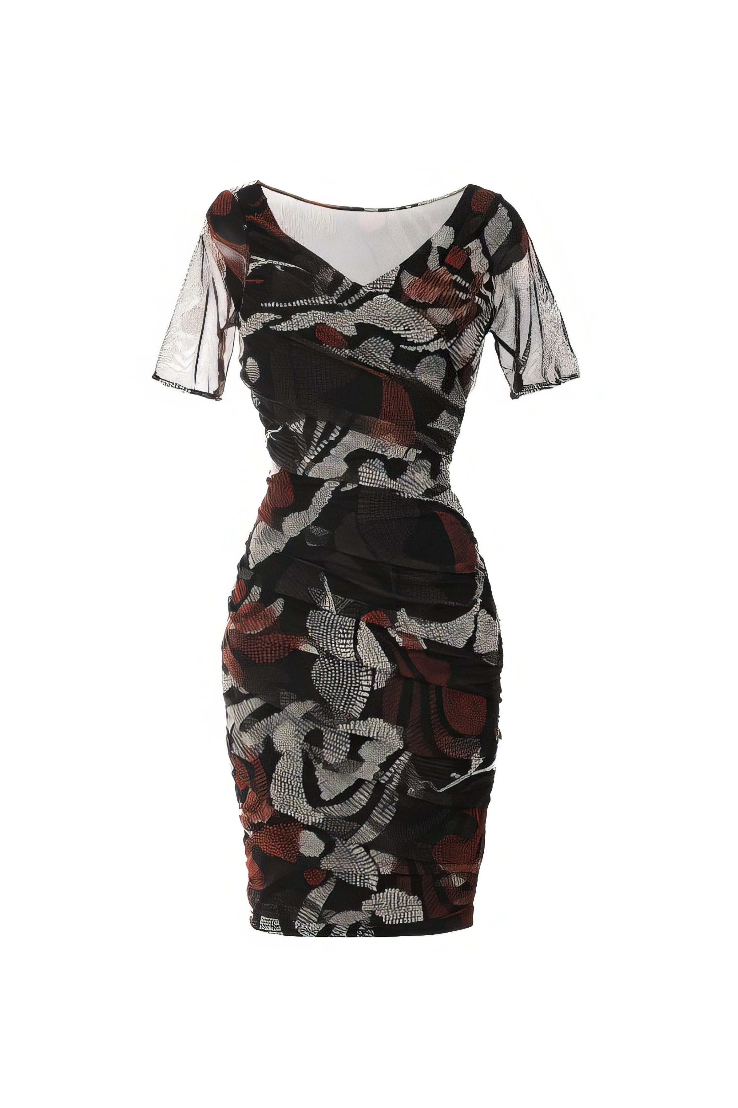 Black Fitted Dress, Lola sold by Luna Fashion House product image thumbnail 4