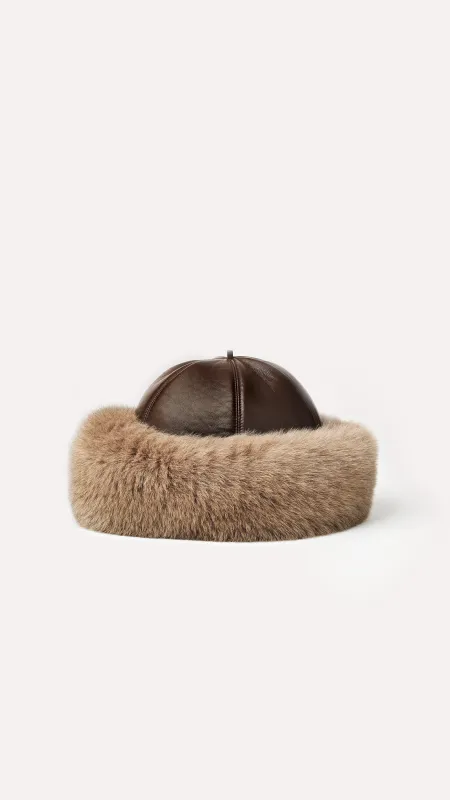 FUR SHAPKA made by Maison Krasnova