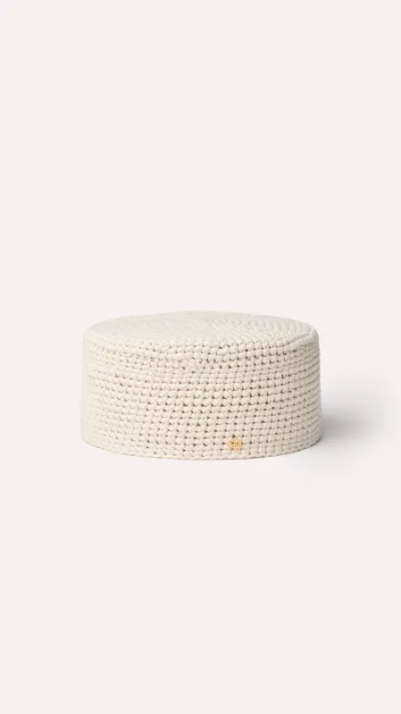 COTTON CROCHET PILLBOX made by Maison Krasnova