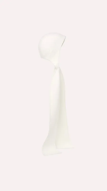 WOOL BONNET WITH TIES made by Maison Krasnova