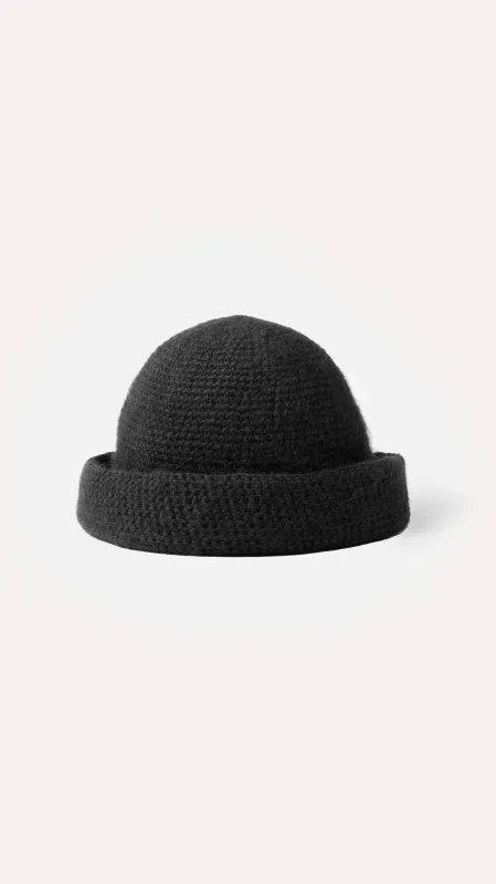MOHAIR COTTON CROCHET BUCKET made by Maison Krasnova