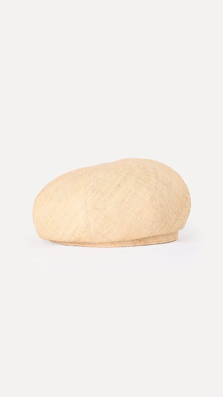 RAFFIA BERET made by Maison Krasnova