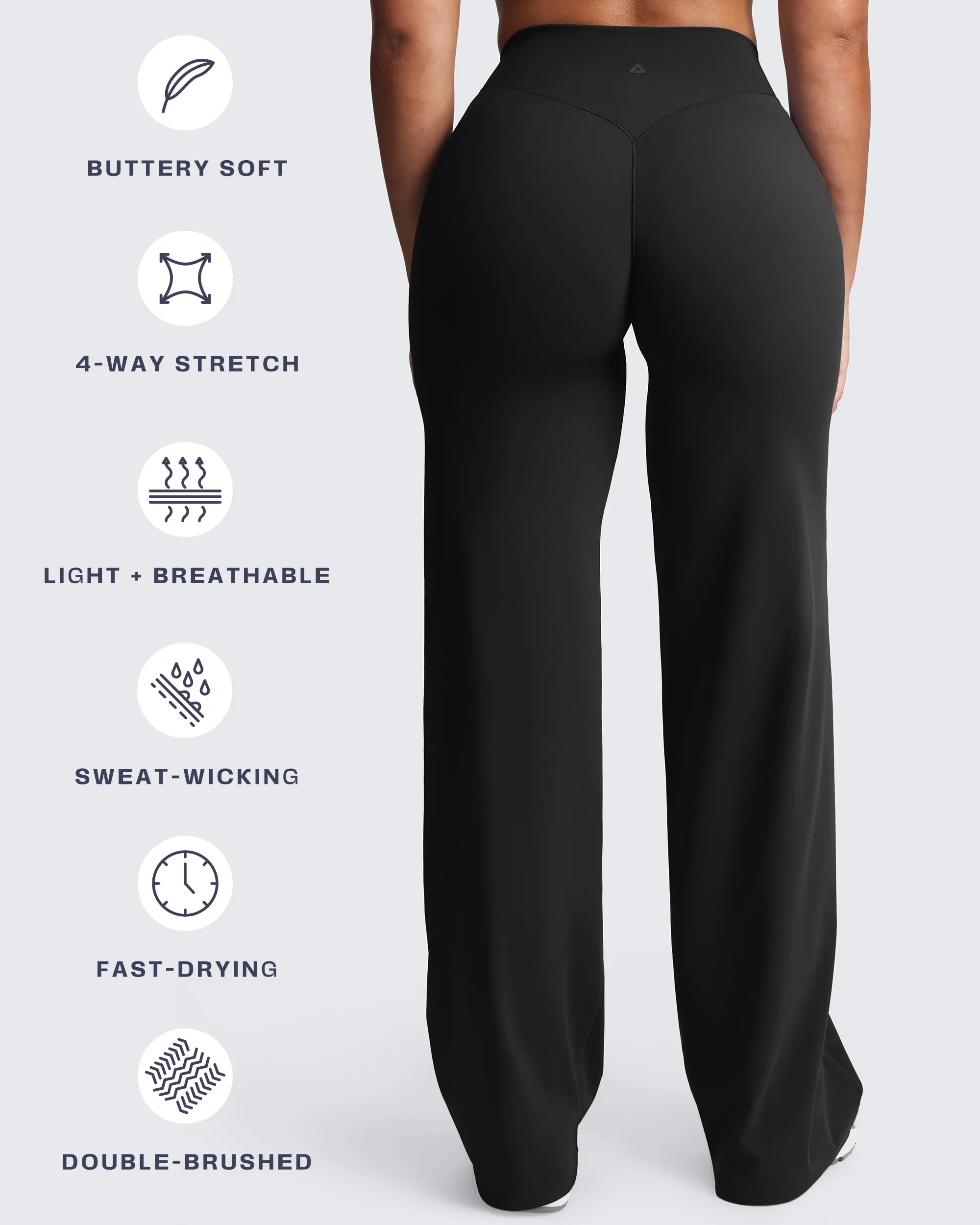 Aoxjox "Velura" Straight Legging 33" sold by Aoxjox product image thumbnail 4