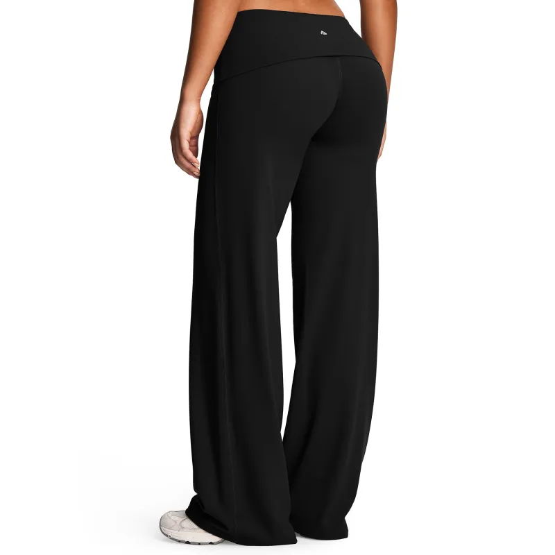 Aoxjox "Athlenza" Fold-Over Straight Leg 31" sold by Aoxjox