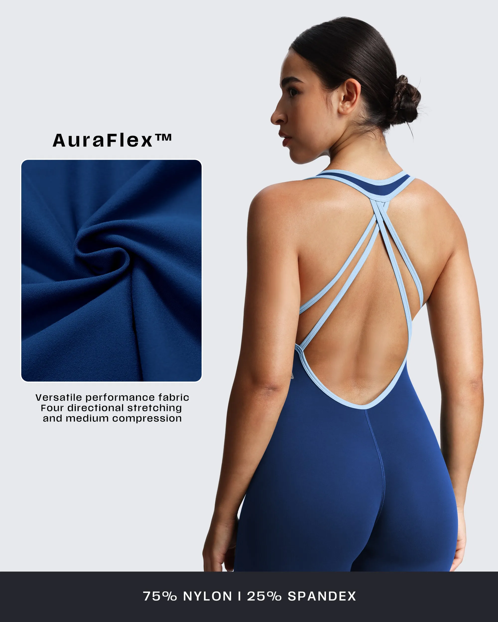 Aoxjox "Lexi" Lined Bodysuit sold by Aoxjox product image thumbnail 4