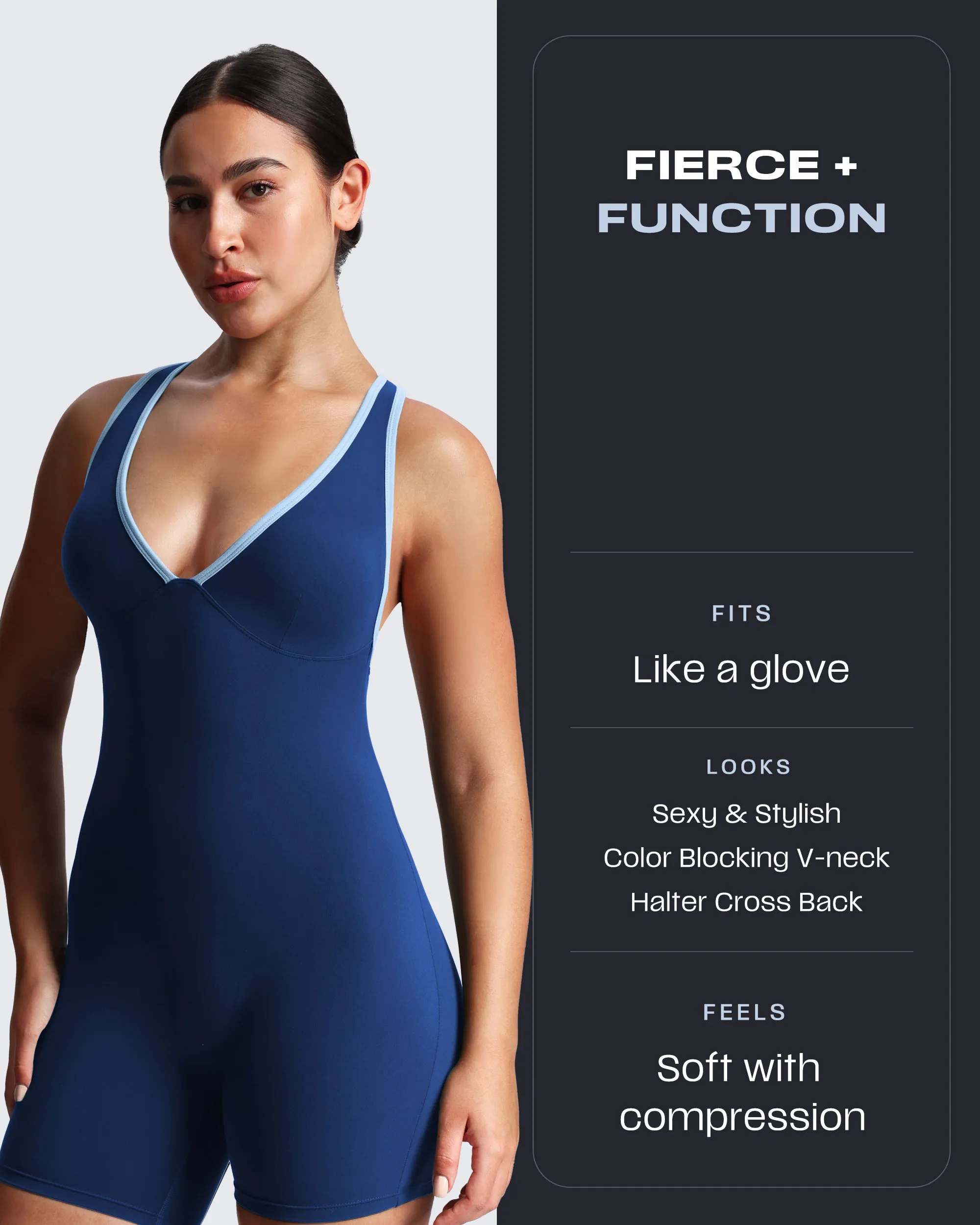 Aoxjox "Lexi" Lined Bodysuit sold by Aoxjox product image thumbnail 2