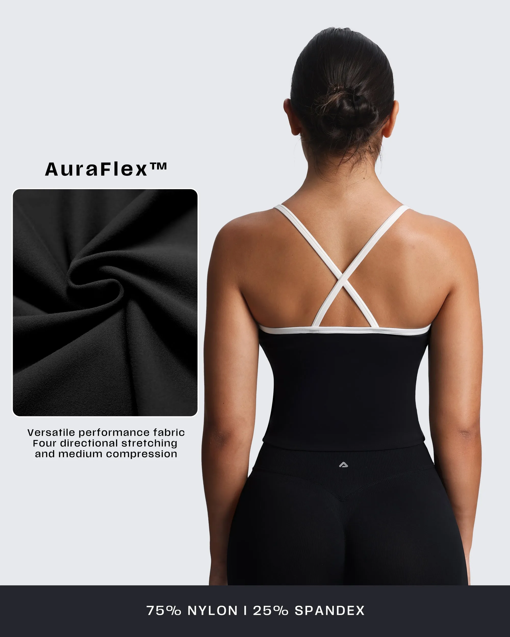 Aoxjox "Lexi" Lined Longline Tank Top sold by Aoxjox product image thumbnail 4
